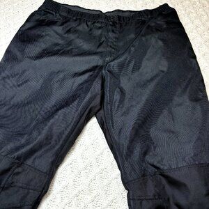 Tour Master Men's Motorcycle Pants XXL 38-40 Black Rain Guard Carbolex Jean Pant